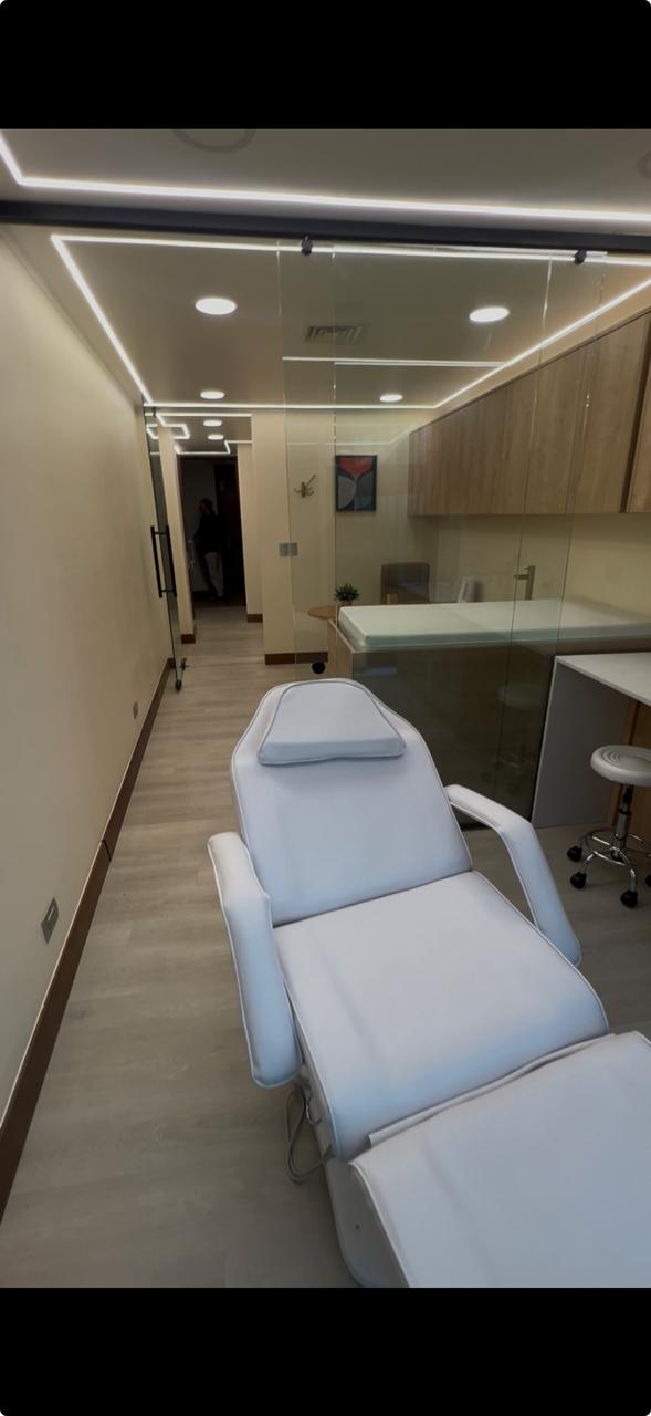 Sala de tratamiento clínica estética